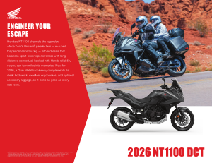 Honda NT 1100 – Honda NT1100 DCT Brochure 2026 (EN)